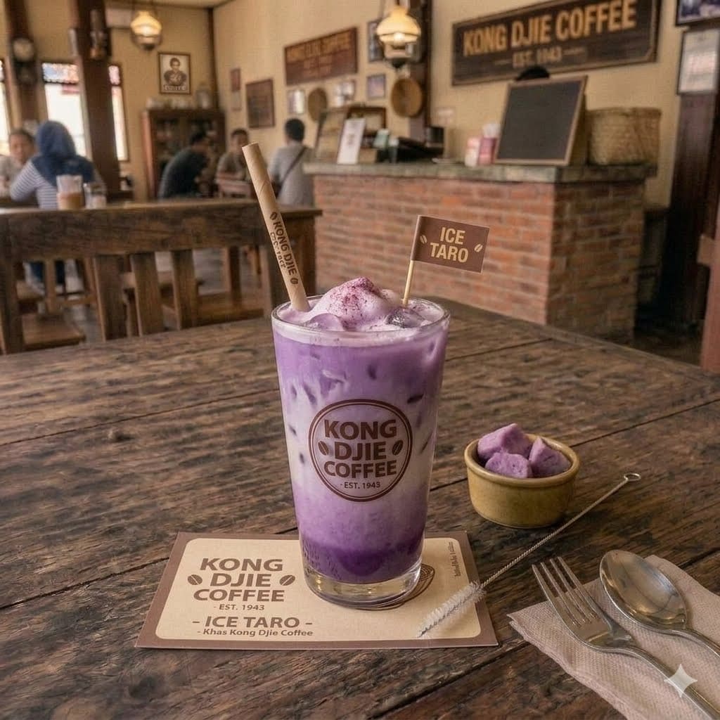 ICE TARO Kedai Kopi Kong Djie